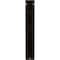 Ekena Millwork Diane Wrought Iron Bracket, (Triple center brace), Antiqued Brass 2"W x 10"D x 12"H BKTM02X10X12TDIABS - alternate 6